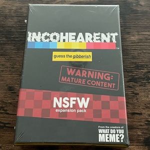 WHAT DO YOU MEME? Incohearent: Expansion Pack - NSFW Edition
